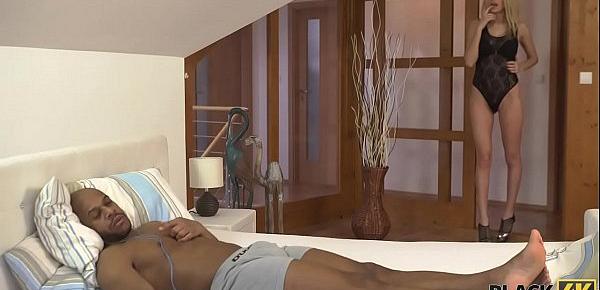  BLACK4K. Karina is bored with her husband and finds black fucker